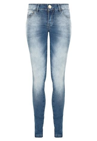 Calça Jeans Skinny Ana Hickmann Azul