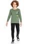 Camiseta Infantil Menino Estampada Skate Elian Verde - Marca Elian
