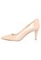 Scarpin Couro Jorge Bischoff Bico Fino Nude - Marca Jorge Bischoff