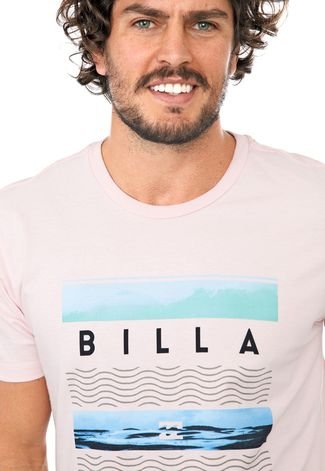 Camiseta Billabong Explore Rosa