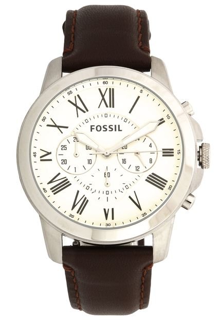 Relógio Fossil FS47350BN Prata - Marca Fossil