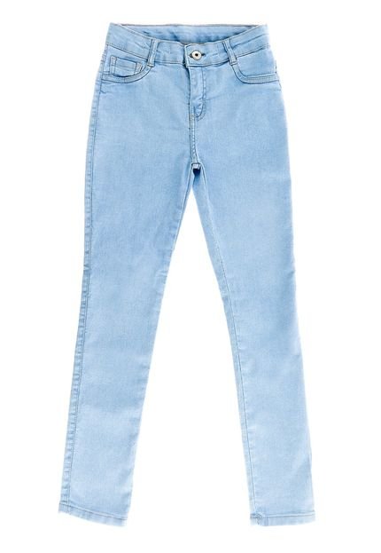 Calça Skinny Jeans Infantil Menina Reduzy - Azul - Marca Reduzy