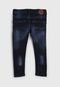 Calça Jeans Tip Top Infantil Mustache Azul-Marinho - Marca Tip Top