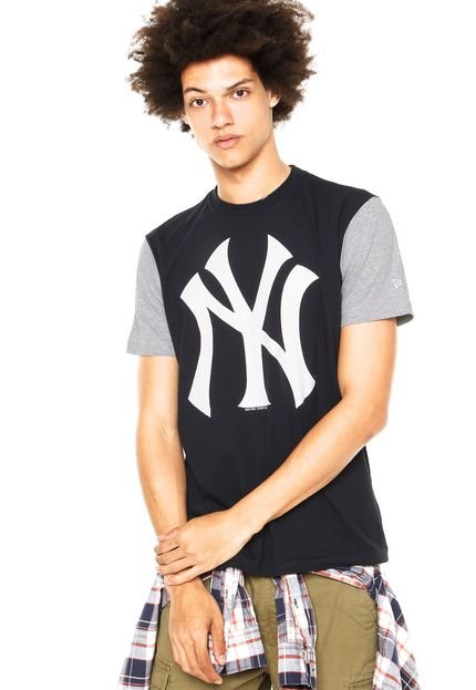 Camiseta New Era New York Yankees Azul - Marca New Era