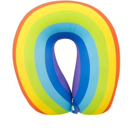 Almofada de Pescoço STZ Arco-íris Color - Marca STZ