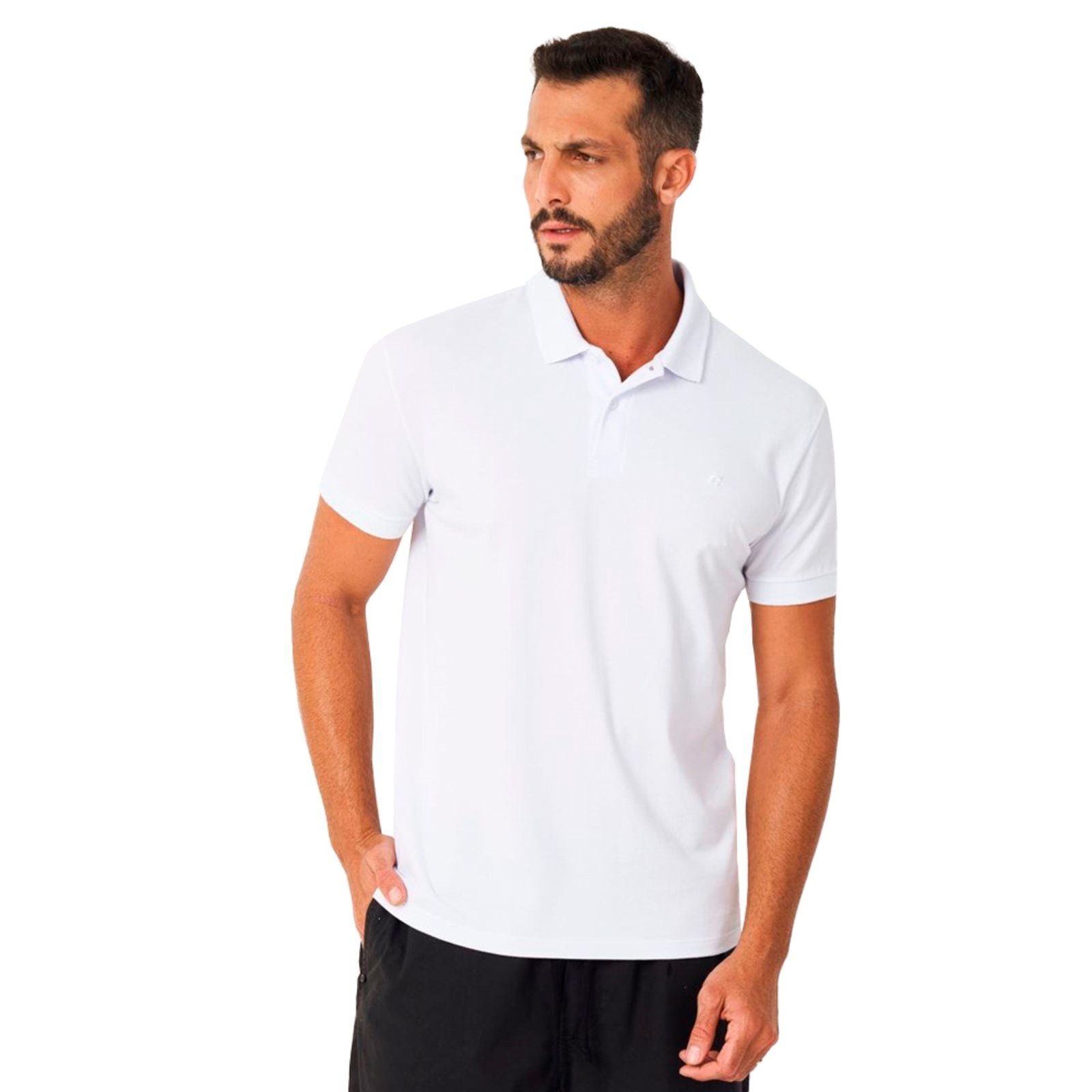 Camisa Polo Colcci Classic Logo PR24 Branco Masculino - Marca Colcci