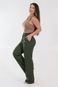 Calça Pantalona Alta Linho Verde Castanho Feminina Anticorpus  - Marca Anticorpus JeansWear