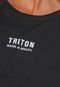 Camiseta Triton Made In Brazil Preta - Marca Triton