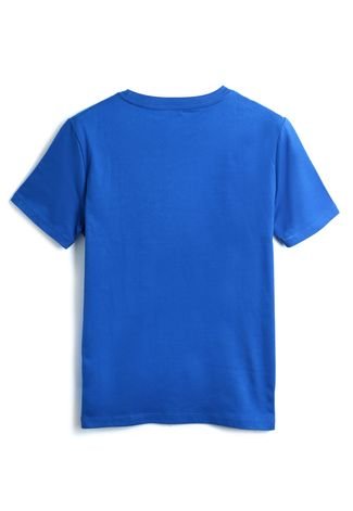 Camiseta Tommy Hilfiger Kids Menino Escrita Azul
