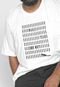 Camiseta Malwee Plus Size Lettering Branca - Marca Malwee