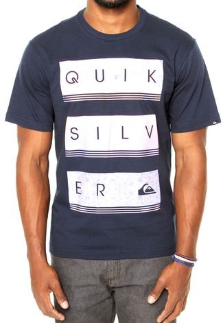 Camiseta Quiksilver Hyper Navy Blaze Azul