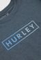 Camiseta Hurley Boxed Grad Azul - Marca Hurley