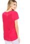 Blusa Cia da Moda Rayon Rosa - Marca Cia de Moda