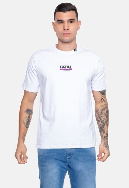 Camiseta Fatal Estampada Trd Branca - Marca Fatal