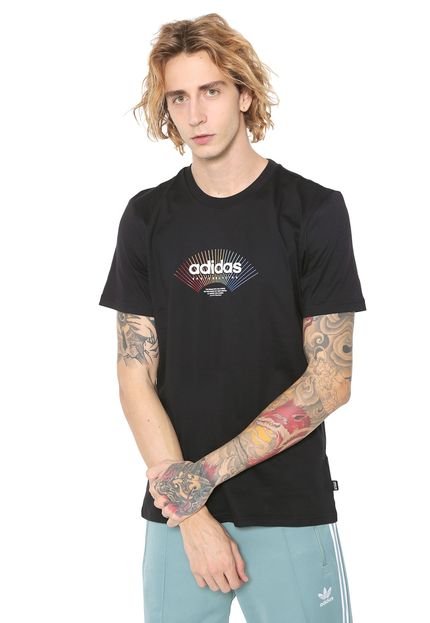Camiseta adidas Skateboarding Clarendon Preta - Marca adidas Skateboarding