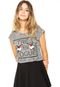 Blusa Facinelli by MOONCITY Patches Cinza - Marca Facinelli