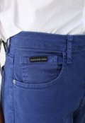 Calça Jeans Calvin Klein Jeans Reta Cropped Color Azul - Marca Calvin Klein Jeans