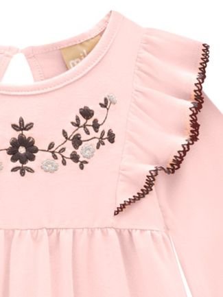 Vestido Infantil Milon Rosa