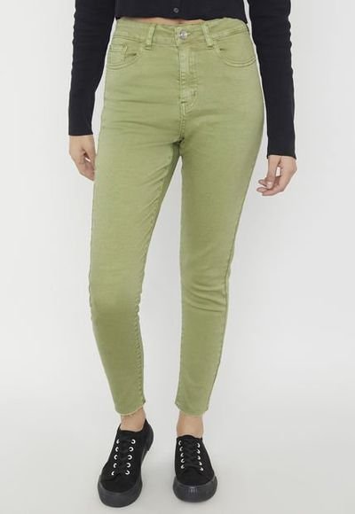 Jeans Skinny Verde - Mujer Corona - Compra Ahora Dafiti Chile