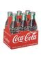 Placa Coca Cola Home Collection Madeira 6 Pack Sing Vermelha - Marca Coca Cola Home Collection