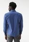 Camisa Ellus Slim Mini Icon Azul - Marca Ellus