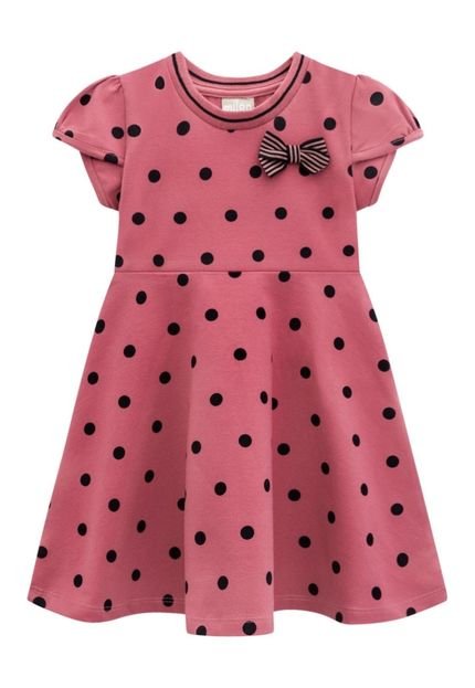 Vestido Infantil Milon Vermelho - Marca Milon