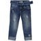 Calça Infantil Look Jeans Skinny c/ Cinto Jeans - Marca Look Jeans