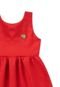 Vestido Bebê Coração Vermelho - Marca VIDA COSTEIRA