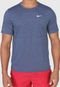 Camiseta Nike Df Run Dvn Brn Azul - Marca Nike