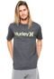 Camiseta   Hurley O&O Cinza - Marca Hurley