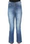 Calça Jeans Zoomp Reta Cropped Karlie Azul - Marca Zoomp