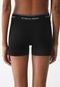 Calcinha Calvin Klein Underwear Boyshort Modern Cotton Seamlees Preta - Marca Calvin Klein Underwear