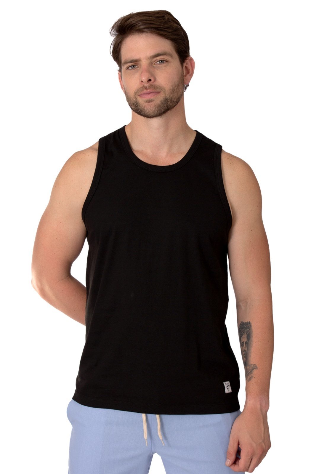 Regata Masculina Operarock Basic Preto - Marca Opera Rock