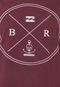 Camiseta Billabong Fiji Shiraz Vinho - Marca Billabong