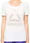 Camiseta Manga Curta Reebok Brand Foil Branco - Marca Reebok