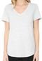 Blusa Banana Republic V-neck Cinza - Marca Banana Republic