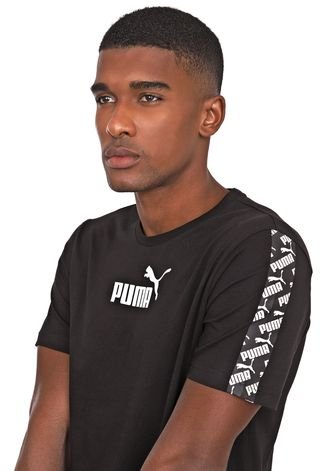 Camiseta Puma Amplified Preta