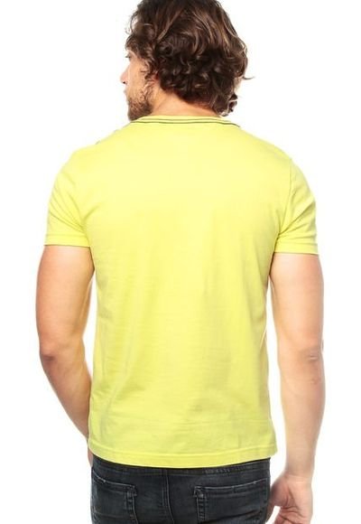 Camiseta tommy hilfiger 2025 amarilla