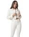 Jaqueta Cropped Jeans Branco - Marca Cia do Vestido