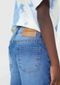 Bermuda Jeans Infantil Menino Com Elastano - Azul - Marca Hering