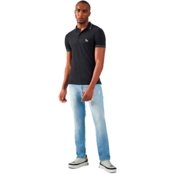 Camisa Polo Acostamento Lines IN23 Preto Masculino - Marca Acostamento