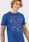 Camiseta Fatal Lettering Azul - Marca Fatal