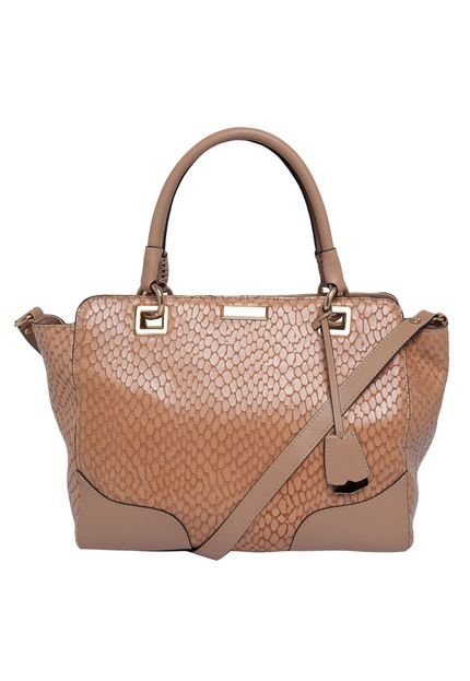 Bolsa Dumond Textura Handbag Bege - Marca Dumond