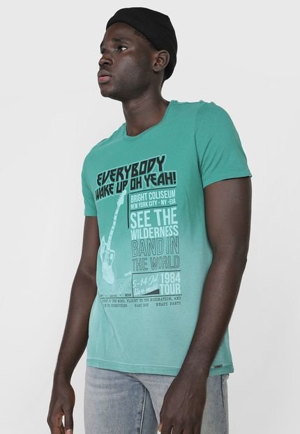 Camiseta Enfim You Rock Verde - Marca Enfim