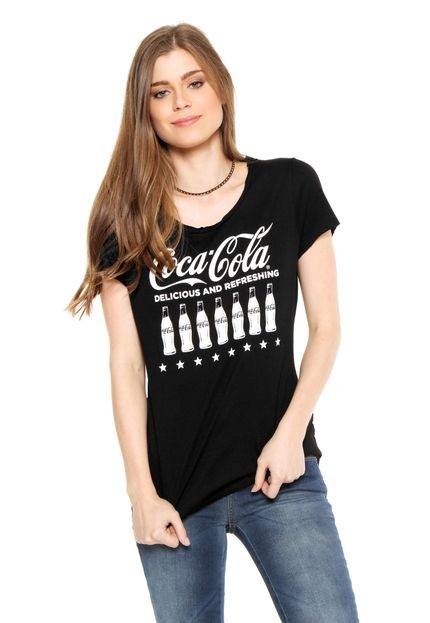 Camiseta Coca-Cola Jeans Jack Preta - Marca Coca-Cola Jeans
