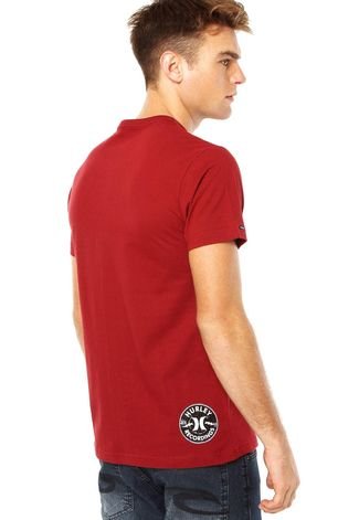 Camiseta Hurley Silk Vermelha