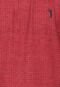 Camisa Polo Aleatory Piquet Mini Print Vermelha - Marca Aleatory