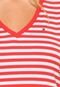 Blusa Tommy Hilfiger Basic Bordado Branca/Vermelha - Marca Tommy Hilfiger