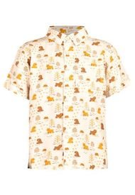 Camisa Niño Cliff Shirt Print Beige Lippi