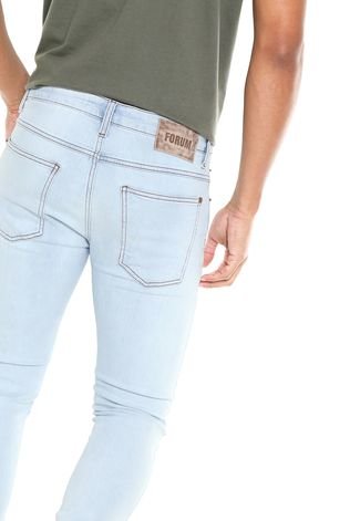 Calça Jeans Forum Reta Alexandre Azul